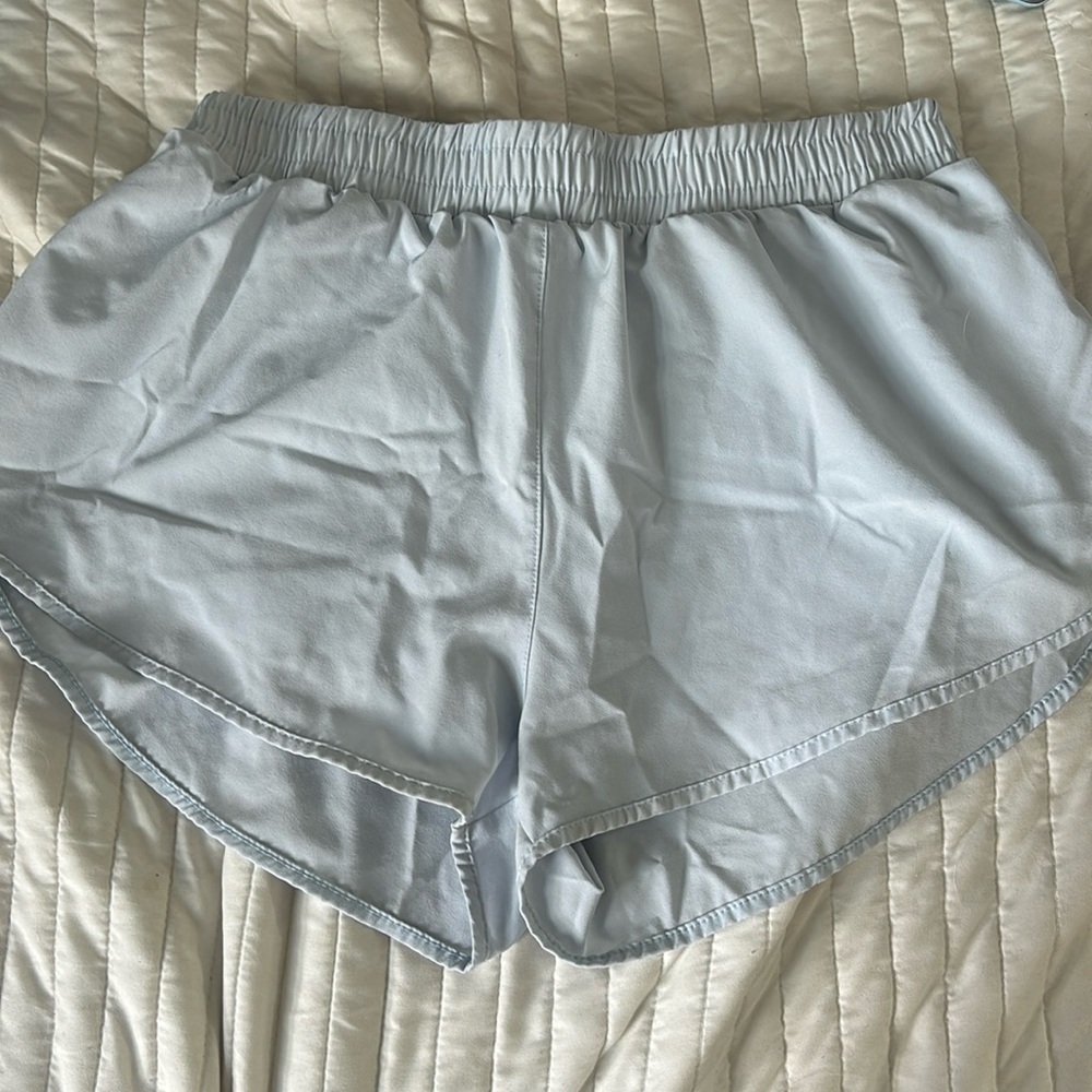 Light Blue Running Shorts